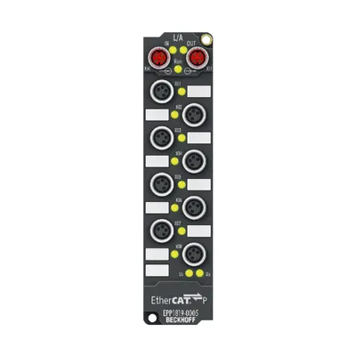 Beckhoff EPP1819-0005 EtherCAT P Box, 16-channel digital input, 24 V DC, 10 µs, M8, 4-pin