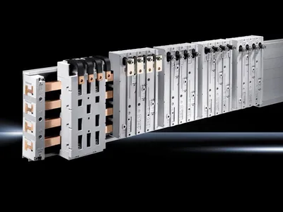 Rittal SV 9345.614 SV Komponent adaptörü, 60mm, alt, 250A, 140mm, 4P