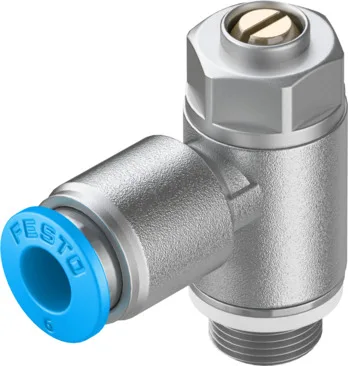 Festo GRLA-1/8-QS-6-D Tek yönlü akış kontrol valfleri