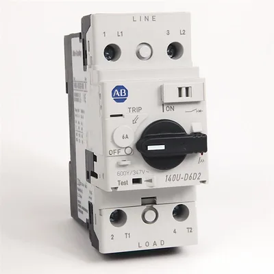 Allen Bradley 140U-D6D2-B60 Circuit Breaker 2-Pole 6 A UL 489