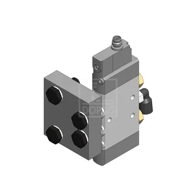 Dopag 1006944 Solenoid valve plate for plug 4 pole M8x1