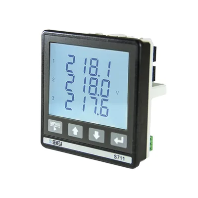 Seneca S711B Three-phase Power Meter with wide display (BASIC)