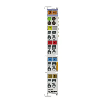 Beckhoff KL4011 Bus Terminal, 1-channel analog output, current, 0…20 mA, 12 bit, single-ended