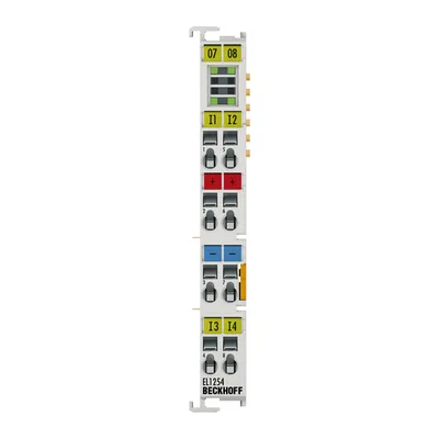 Beckhoff EL1254 EtherCAT Terminal, 4-channel digital input, 24 V DC, 1 µs, timestamp
