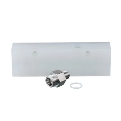 IFM ADAPTBLOCK D16 G1/2 PP Küçük hacimsel akış miktarları için proses adaptörü
