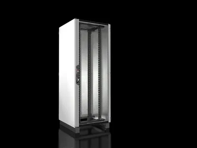 Rittal VX 5307.154 VX IT, 19" mounting angles, standard, front and rear, glazed door, WHD: 800 x 2100 x 800 mm, 42 U, pre-configured