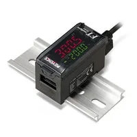 Keyence FT-50AWP Amplifier: DIN Rail Mountable, PNP