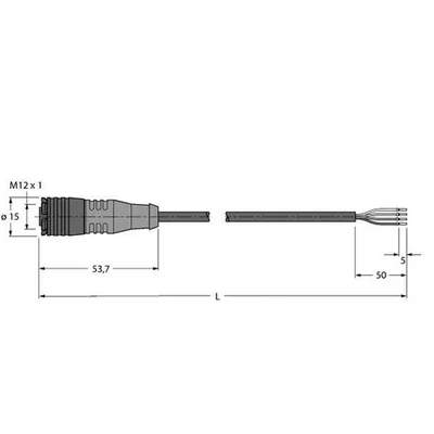 Turck RKC4.4Q-5/TXL