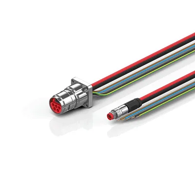 Beckhoff ZK7908-BX00-0xxx B17, ECP cable, PUR, 5 G 15 mm² + (1 x 4 x AWG22), drag chain suitable, key 3 (user-defined voltage)