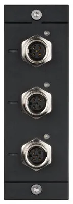 Euchner MSM-1-R-DA-SQSQSQ-F3-164058 Submodule MSM-1-R (3 x M12 plug connectors for electromechanical safety switches)