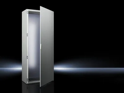 Rittal SE 5831.680 VX SE Free-standing enclosure system, WHD: 800x1800x400 mm, Sheet steel, with mounting plate, single door at the front