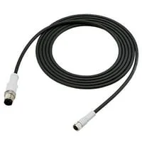Keyence OP-88072 Connector Cable: M8-M12 Straight, 5 m, PUR