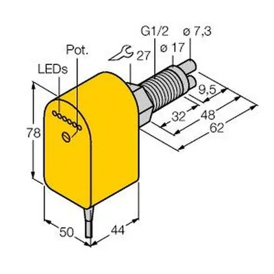 Turck FCS-GL1/2A2P-VRX/24VDC/A