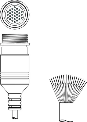 Leuze KD S-M30-30A-P1-100 Bağlantı kablosu
