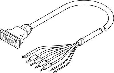 Festo KPWR-MC-1-SUB-15HC-10 Supply cable