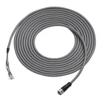 Keyence OP-88841 Power cable, M12 L-coded 5-pin to Flying lead, 5m, for PoE switch or lighting controller