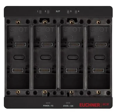 Euchner MCM-MLI-Y00000000-JJ-157854 Expansion module MCM-MLI (module without blanking covers, 4 slots for submodules)