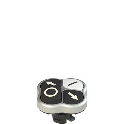 Pizzato E2 1PQLA9QAAE Quadruple pushbutton