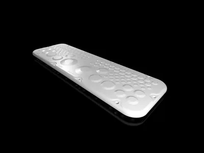 Rittal SZ 2563.300 SZ plastik kablo giriş plakaları, AX için, membranlı, GD: 447x149 mm, boy 3 kablo giriş plakaları için