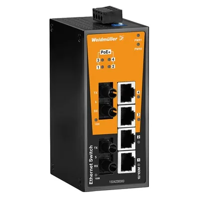 Weidmüller IE-SW-BL06T-4POE-2ST