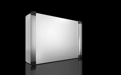 Rittal AX 6320.150 AX kumanda paneli, tutamaklı, GYD: 650x450x155mm, çelik sac, alüminyum kollar, arkadan servis erişimi