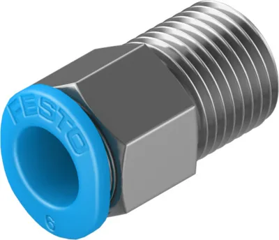 Festo QSM-1/8-6-100 Çabuk Bağlantı Rakoru