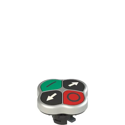 Pizzato E2 1PQFA9QAAK Quadruple pushbutton