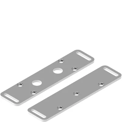 Pizzato VF SFH10-TX Couple of stainless steel plane plates supplied with fixing screws HX series