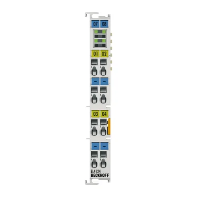 Beckhoff EL4124 EtherCAT Terminal, 4-channel analog output, current, 4…20 mA, 16 bit