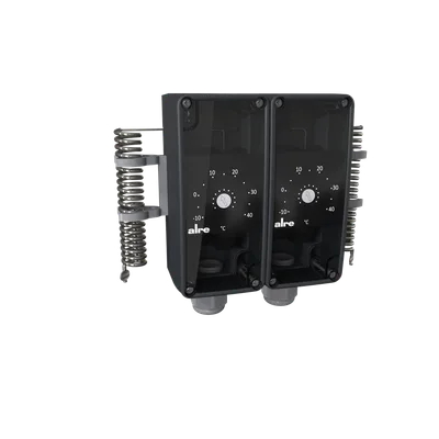 Alre RTKSA-114.110 Control room double thermostat, 2x 0…50…°C, 2x TW, 2x internal setting
