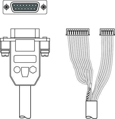 Leuze KB 031-1000 Bağlantı kablosu