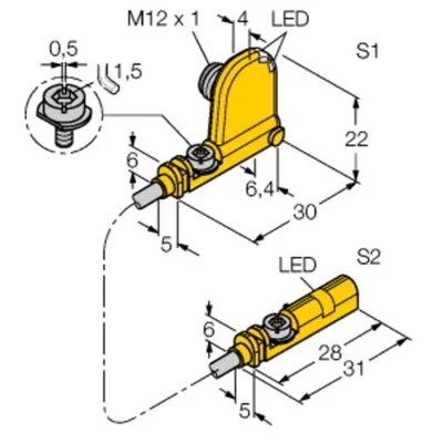 Turck BIM-UNT-0.1-UNT-2AP6X3-H1141