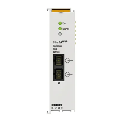 Beckhoff EK1521-0010 1-port EtherCAT fiber-optic junction
