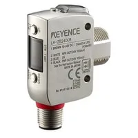 Keyence LR-ZB90CB M18 threaded mount w/ M12 connector type, 90 mm