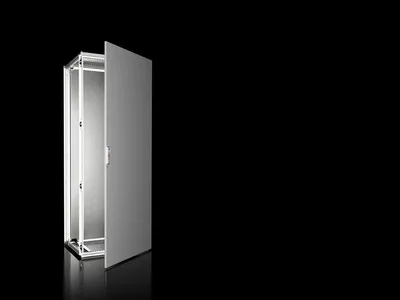 Rittal VX 8806.000 VX Modüler pano sistemi, GYD: 800x2000x600 mm, çelik sac, montaj plakalı, ön tarafta tek kapılı