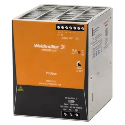 Weidmüller PRO ECO3 480W 24V 20A
