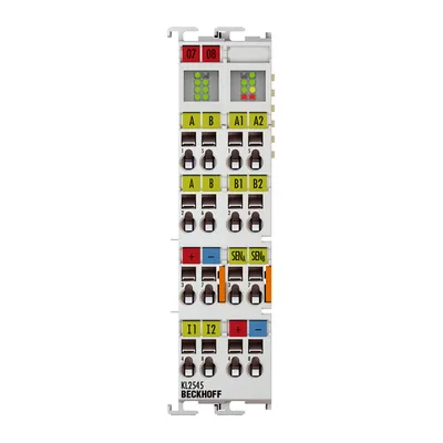 Beckhoff KL2545 Bus Terminal, 2-channel PWM output, 8…50 V DC, 35 A, current-controlled