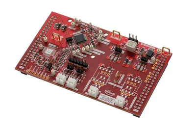 Infineon TLE9015DQU_TRX_BRG Battery Management System evaluation board which features the iso UART Transceiver IC TLE9015QU