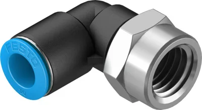 Festo QSLF-3/8-10-B L-Çabuk Bağlantı Rakoru