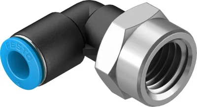 Festo QSLF-3/8-8-B L-Çabuk Bağlantı Rakoru
