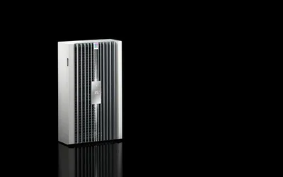 Rittal SK 3179.801 SK Blue e+ S duvara monte klima, 0,5 kW, 110-240 V, 1~, 50-60 Hz, çelik sac, GYD: 300 x 570 x 199 mm