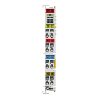 Beckhoff EL2262 EtherCAT Terminal, 2-channel digital output, 24 V DC, 05 A, oversampling
