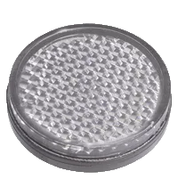 Pepperl+Fuchs REF-MS21 Reflector with Micro-structure, round ø 21 mm, screw fixing M3