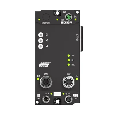 Beckhoff EP9320-0022 EtherCAT Box, PROFINET RTNew