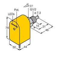 Turck FCS-G1/2A4P-VRX/24VDC