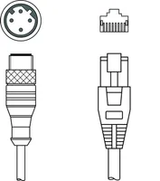 Leuze KSS ET-M12-4A-RJ45-A-P7-100