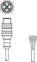 Leuze KS GB-M12-8A-P7-100