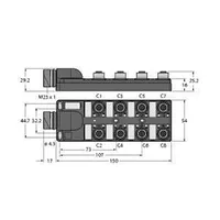 Turck TB-8M12-4P2-CS12H