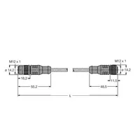 Turck RSSW-RKSW451-30M