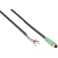 SICK LEITUNG,DOSE/ABI 2M0 4*0.25 M 8